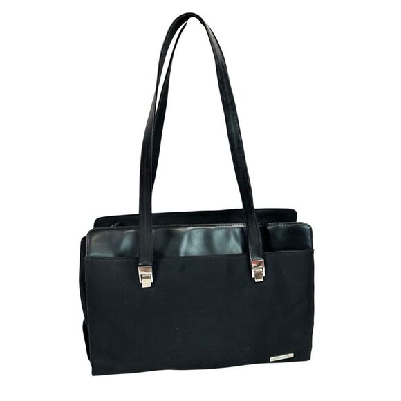 Rosetti Crossbody Computer Messenger Bag Multiple Compartments Black - Picture 1 of 11